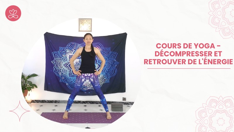 Jour 14. Cours de yoga - Décompresser et retrouver de l'énergie avec Aline Rakotoson Babelon (40min)